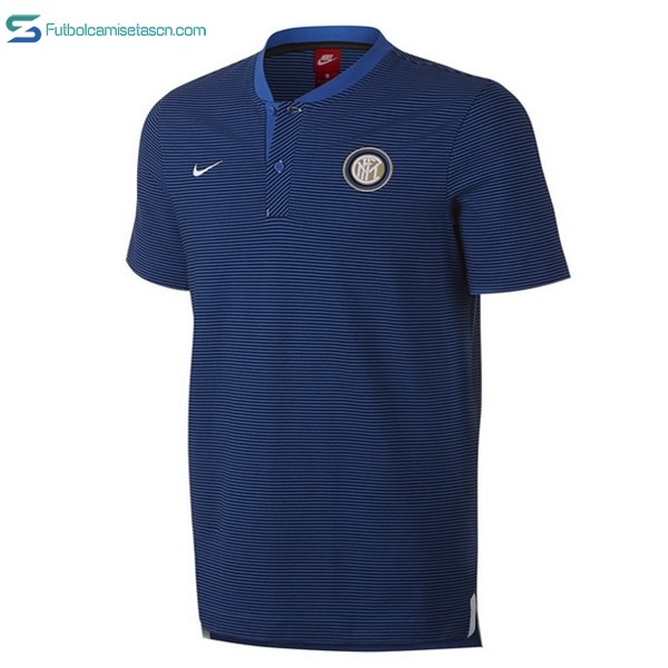 Polo Inter 2017/18 Azul